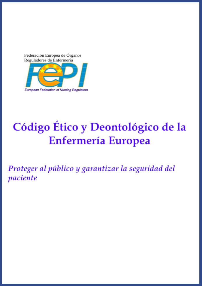 Código Ético y Deontológico de la Enfermería Europea