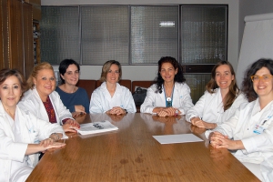 Enfermeras del Hospital Ramón y Cajal, en Madrid