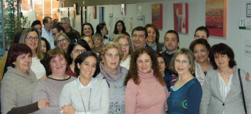 Enfermeras del centro de salud El Progreso (Badajoz)