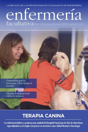Terapia canina en el nuevo número de Enfermería Facultativa
