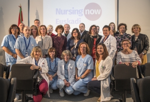 El País Vasco se adhiere a la campaña internacional Nursing Now para potenciar el papel de la enfermería