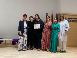 María García Valero, Andrea Serra Sancho, Salma Nahhas Valios y María Merino López